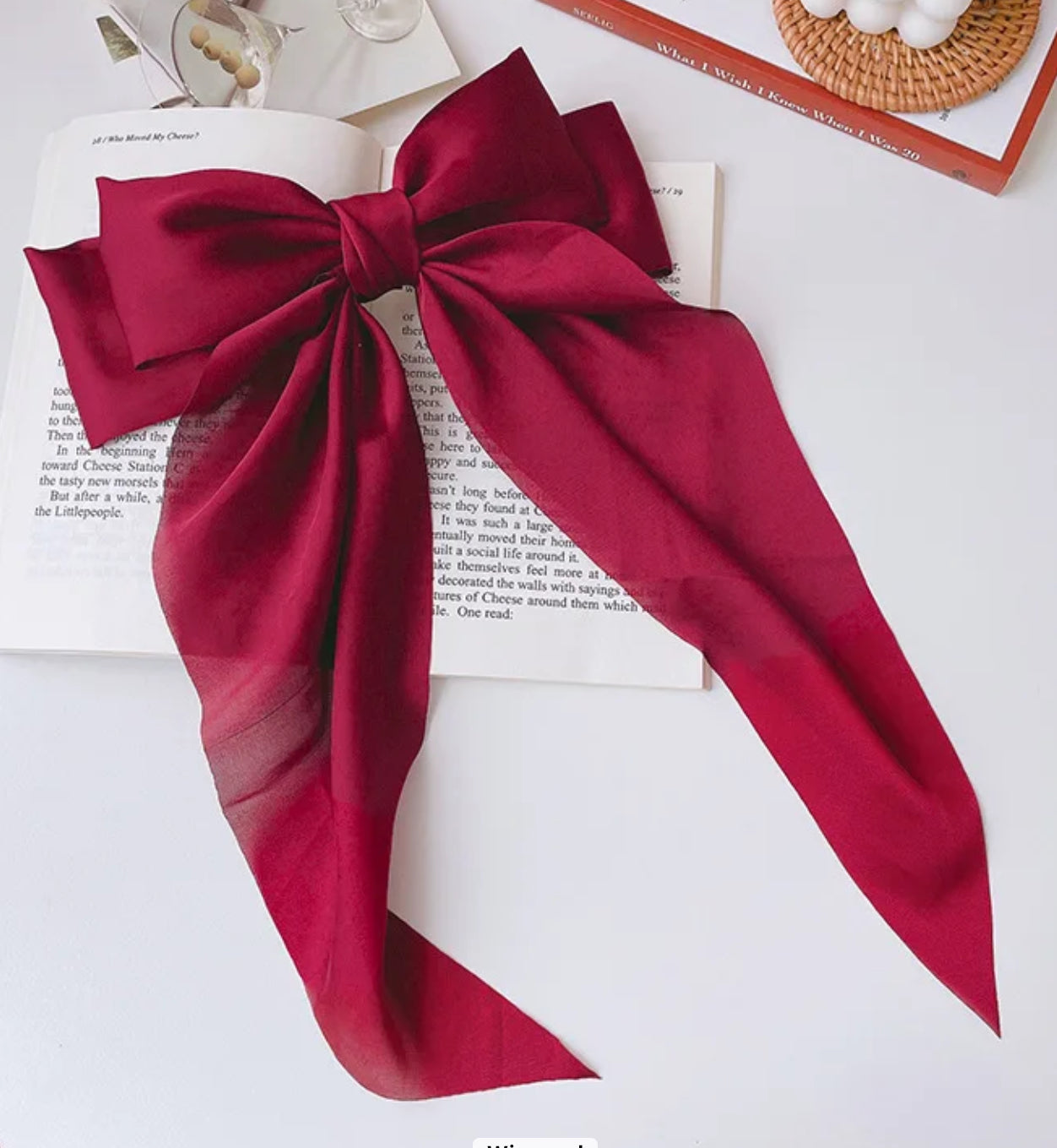 Large Satin Bow 1 piece